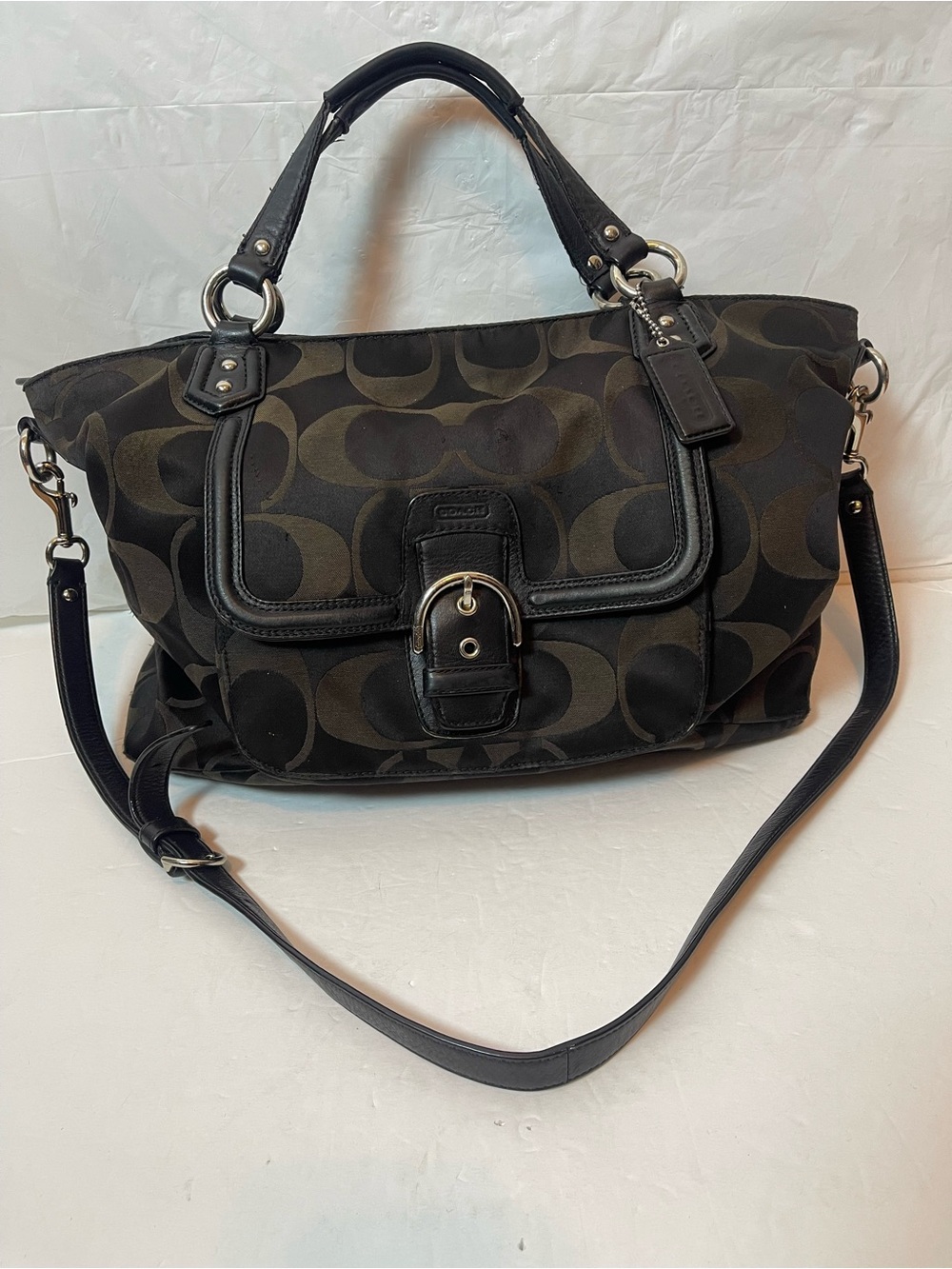 Y2K Coach Campbell Signature Izzy Fashion bag (Style Number: F25290)
